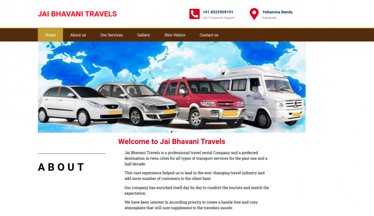 Jai Bhavani Travels Best Tours and Travels Agency in Hyderabad 768x444