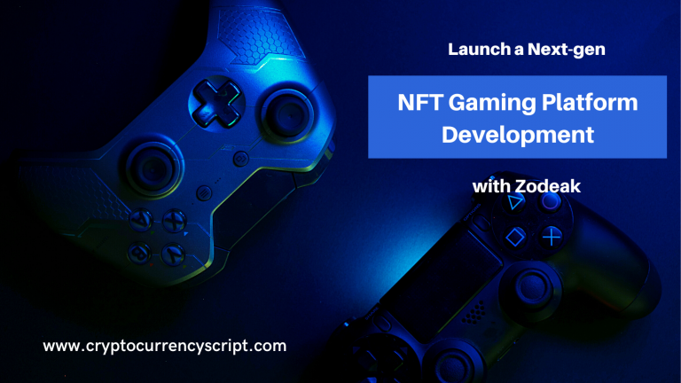 NFT Gaming Platform Development 768x432